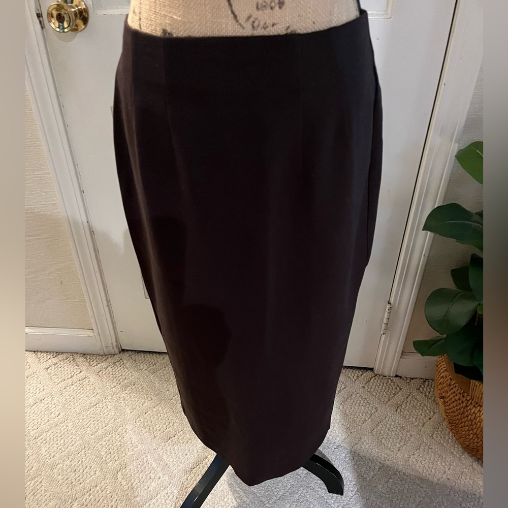 Eileen Fisher Brown midi Skirt